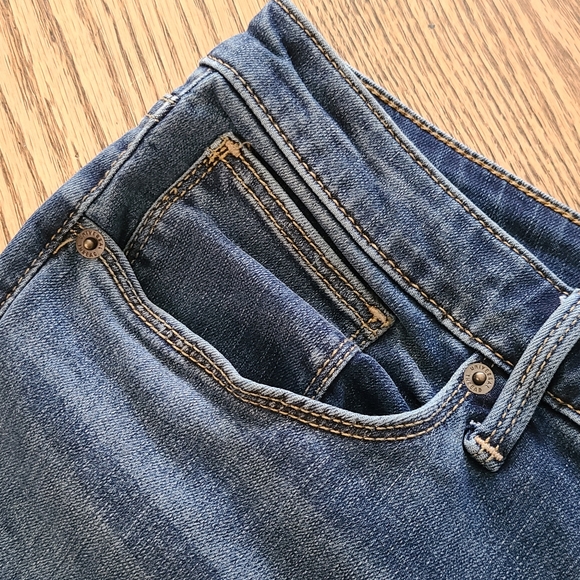 Universal Thread Jeans Medium Wash Mid Rise Skinny 14/32S - Picture 7 of 16